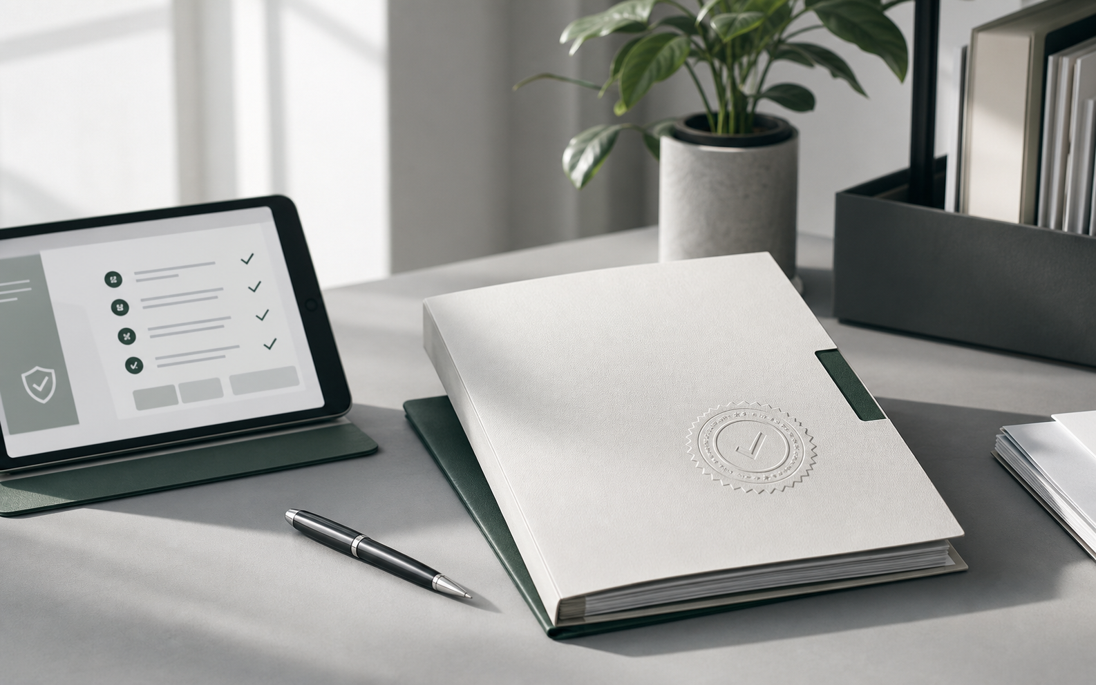 Warranty document and service support desk
