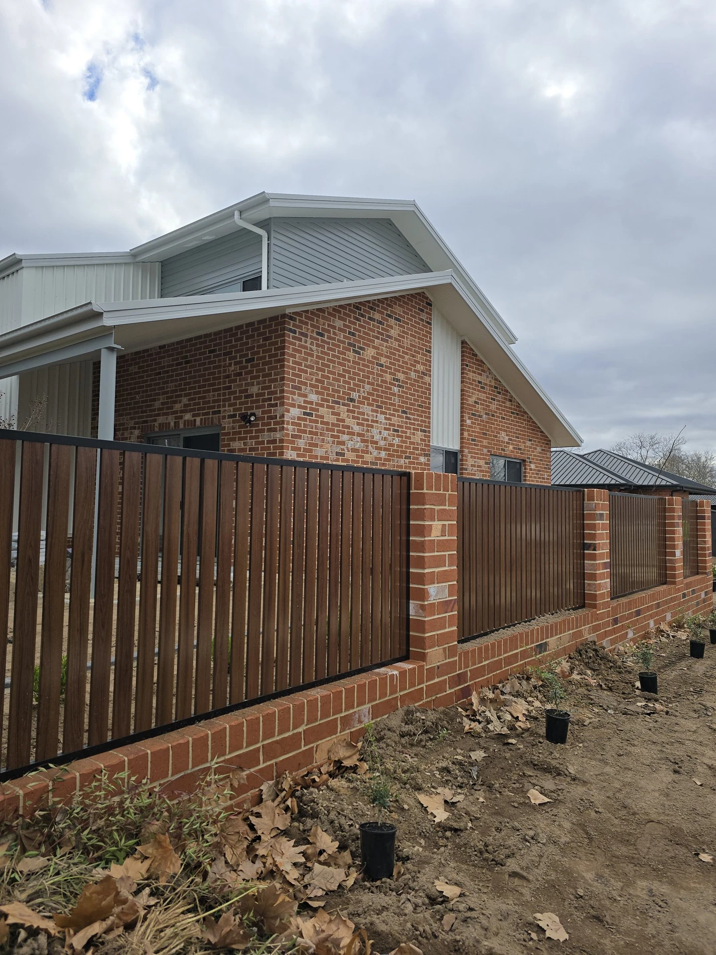 ACT Housing blade fencing project in Canberra