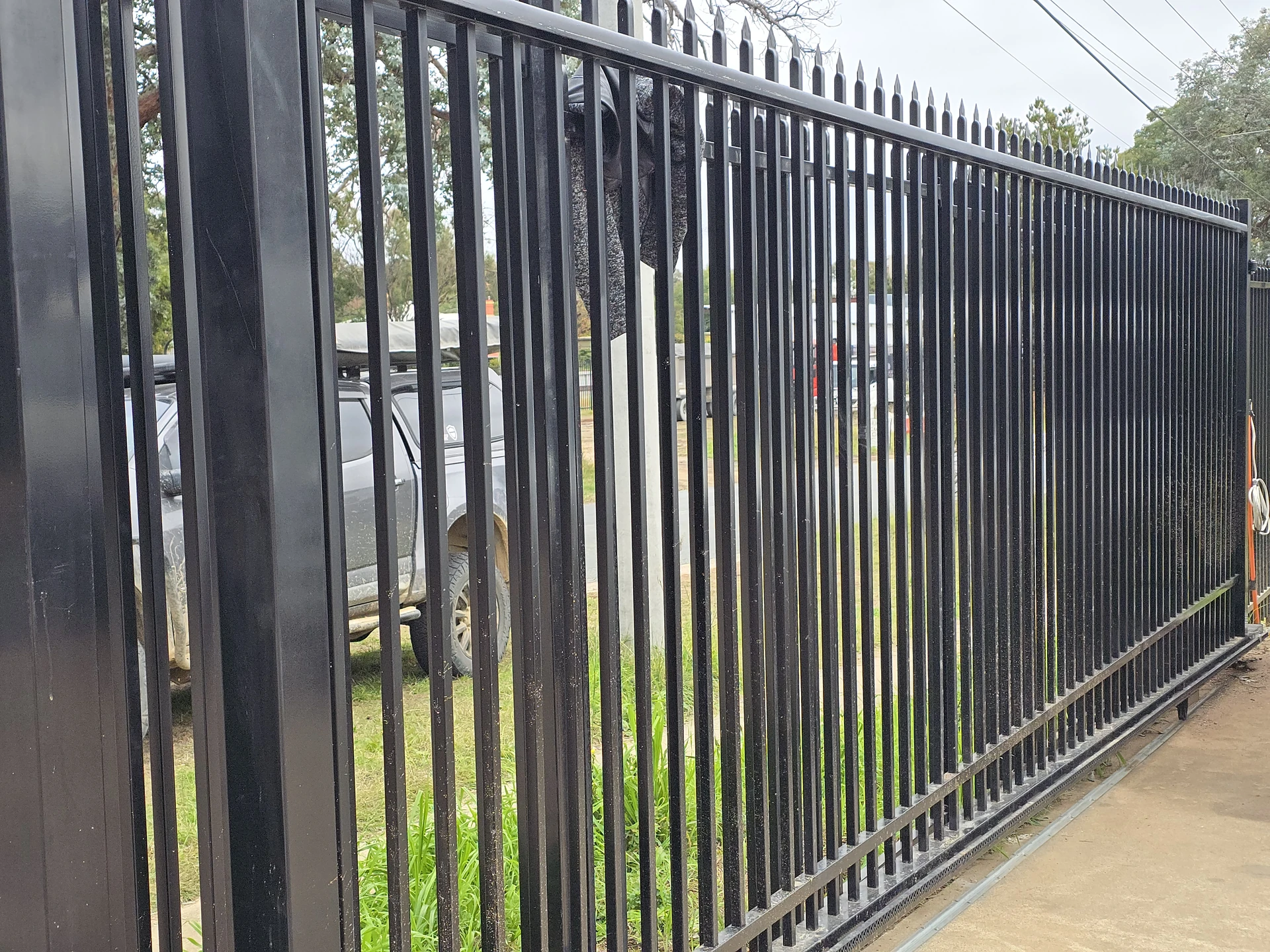 Warehouse fence Upgrade Commercial project in Queanbeyan NSW