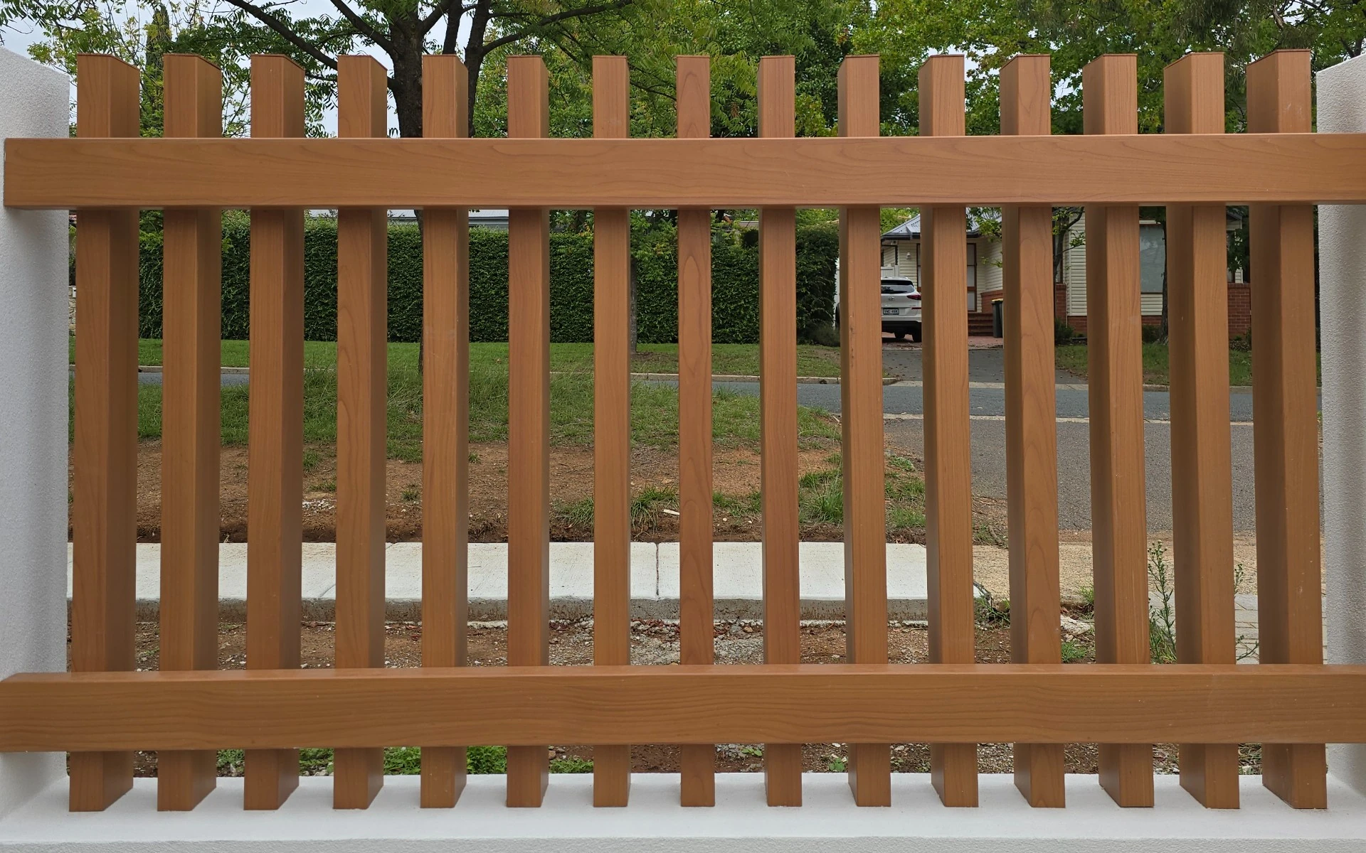 Residential Batten Screen Canberra project record in Griffith ACT
