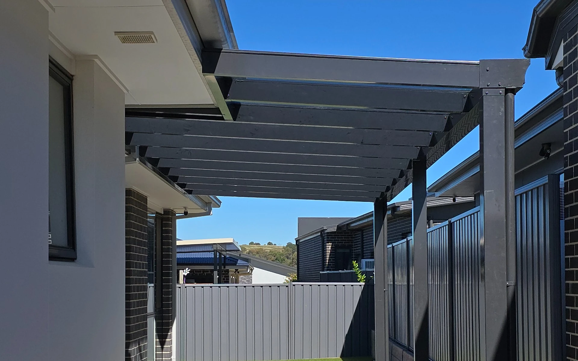 Residential Pergola Canberra project record in Strathnairn ACT