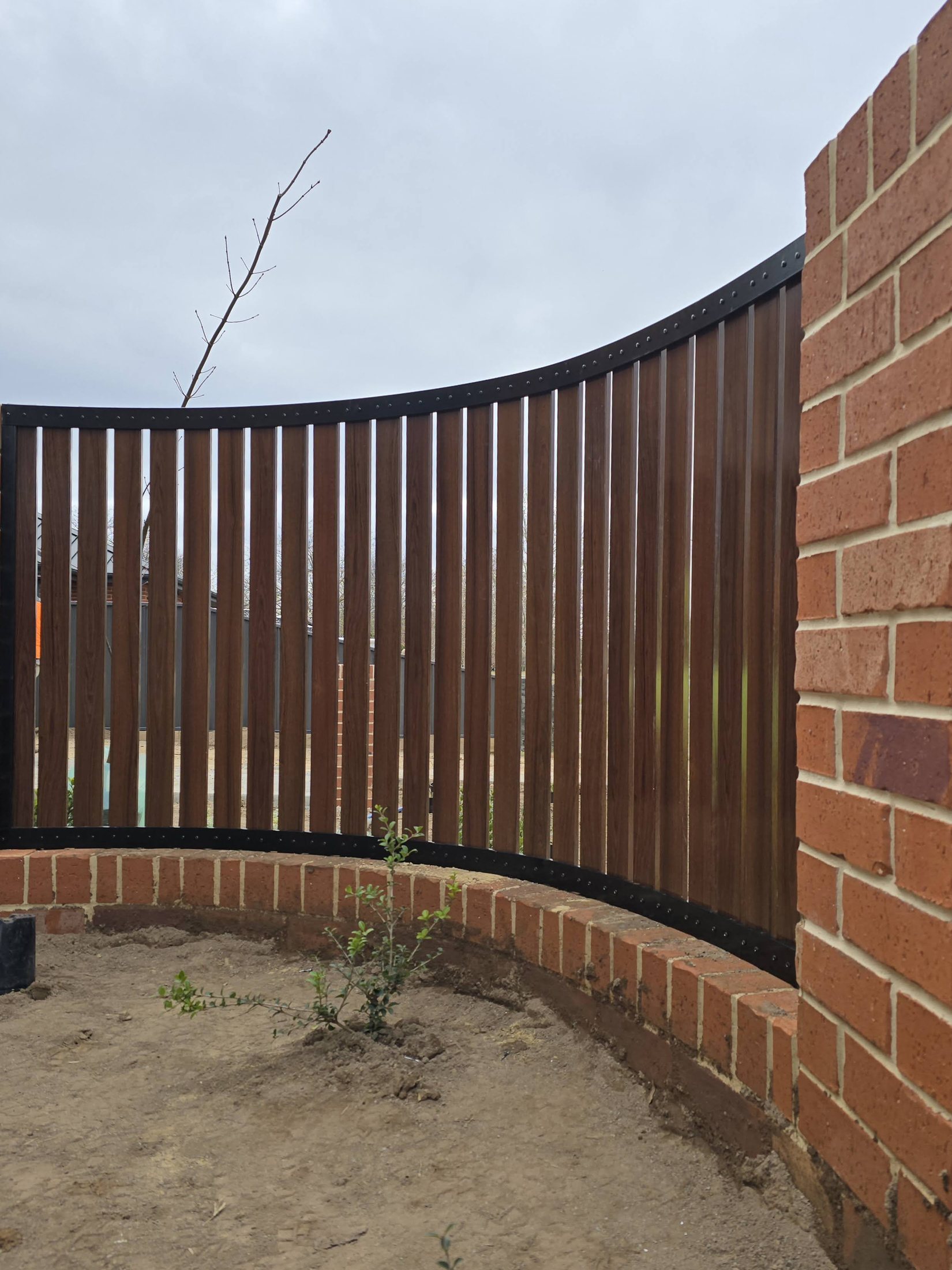 ACT Housing blade fencing project in Canberra