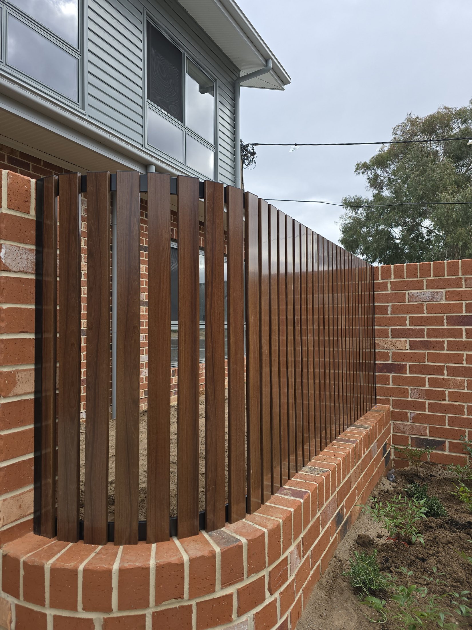 ACT Housing blade fencing project in Canberra