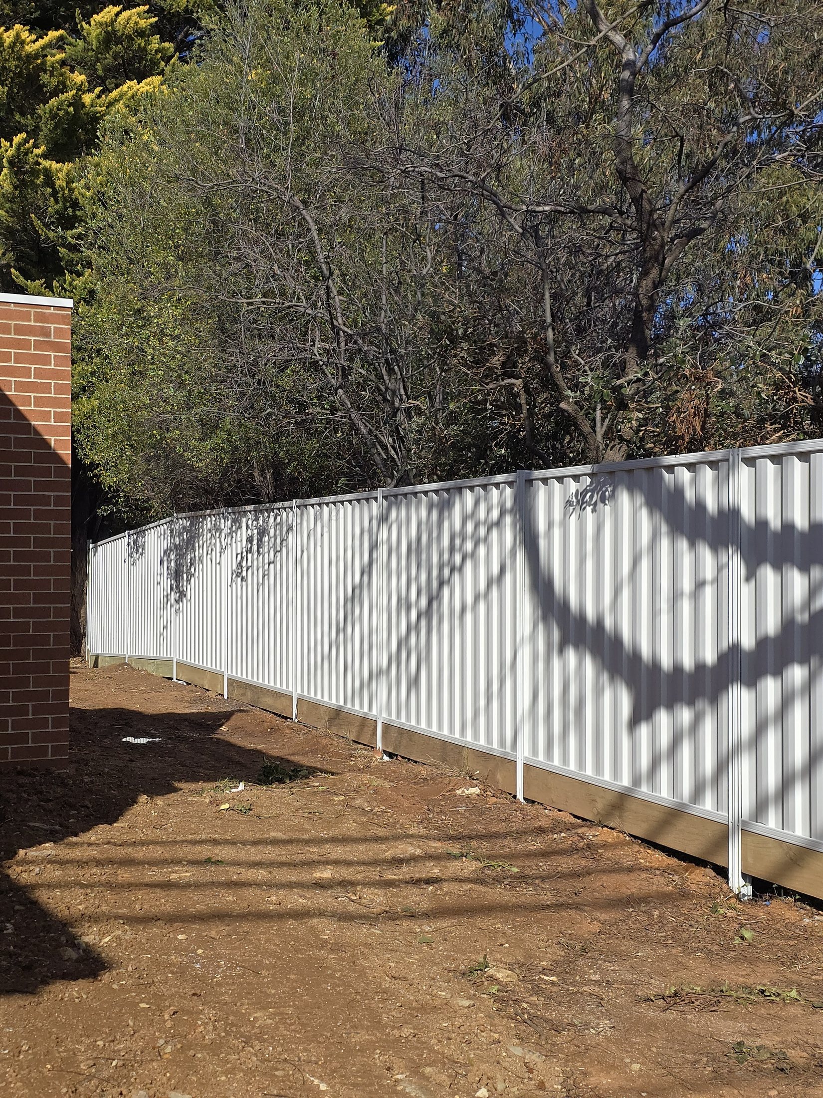 ACT Housing privacy screen project in Canberra