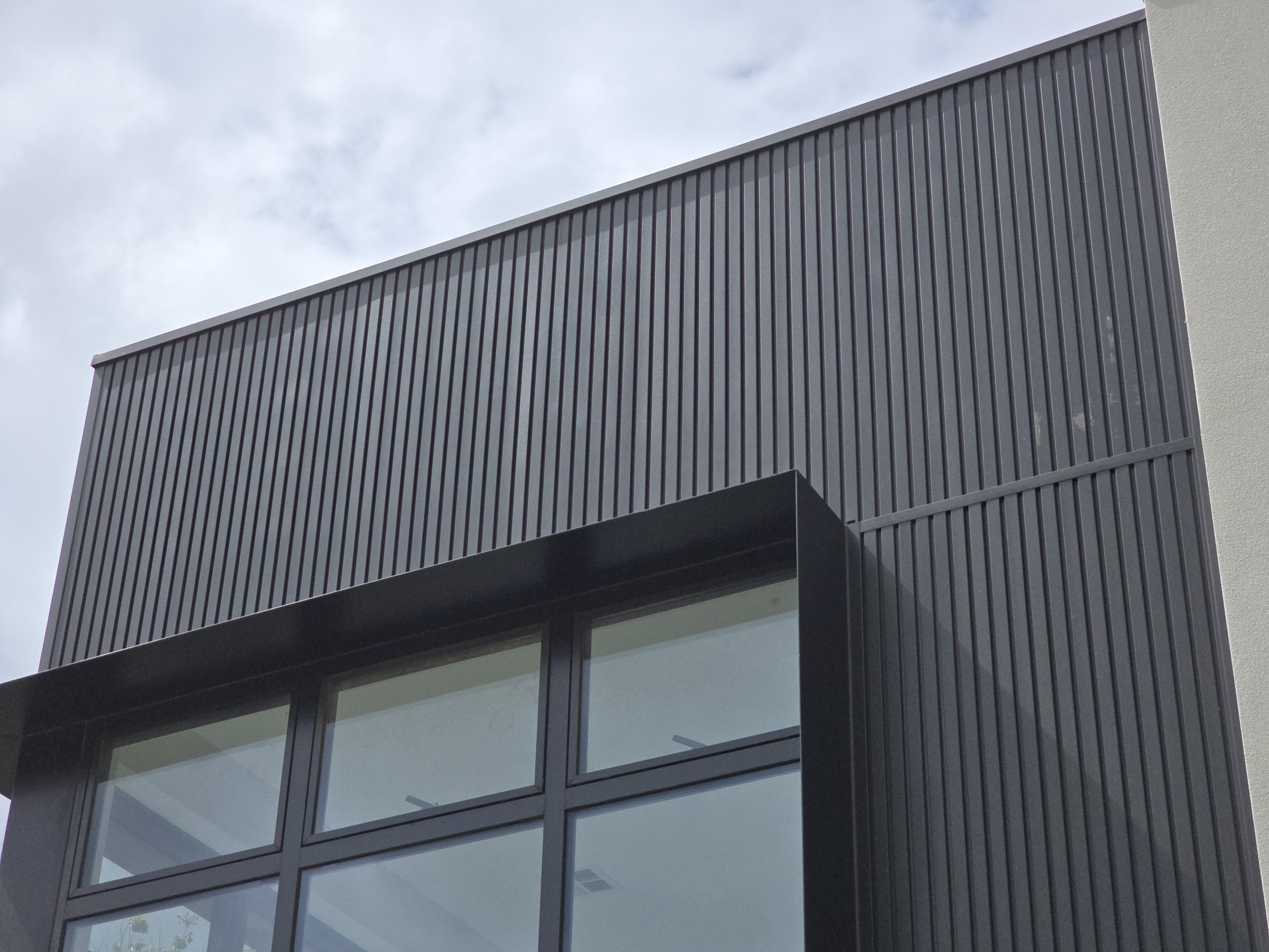 Aluminium Cladding Black Canberra project record in Dickson ACT