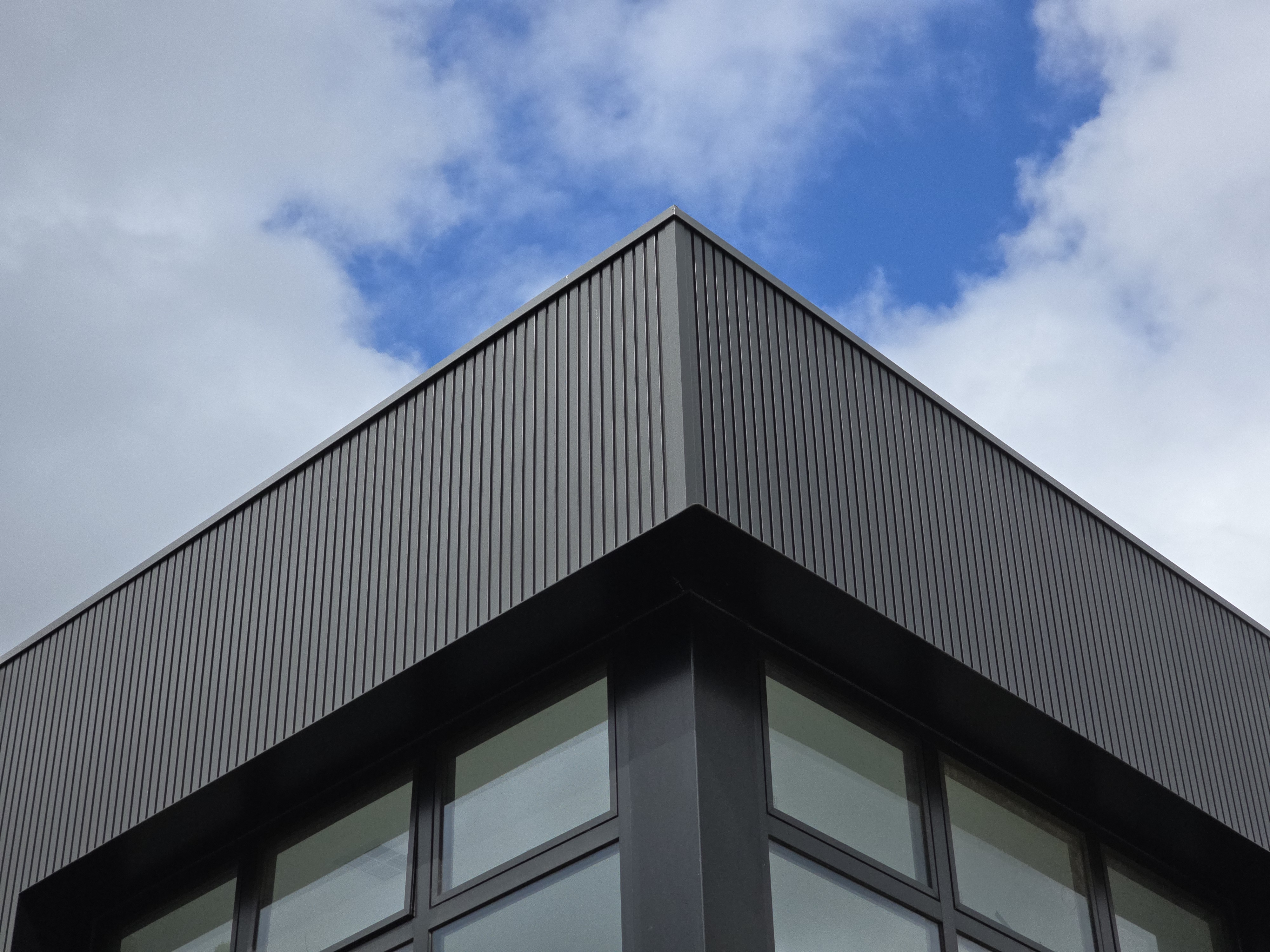 Aluminium Cladding Black Canberra project record in Dickson ACT