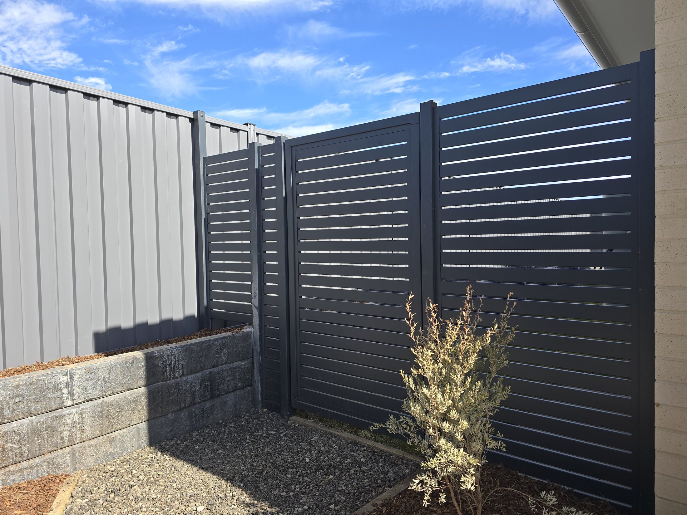 Core Cluster builder fencing and access gate project near Canberra