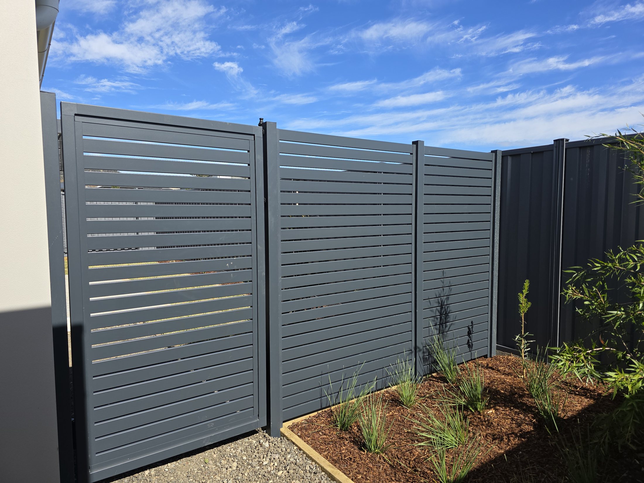 Core Cluster builder fencing and access gate project near Canberra