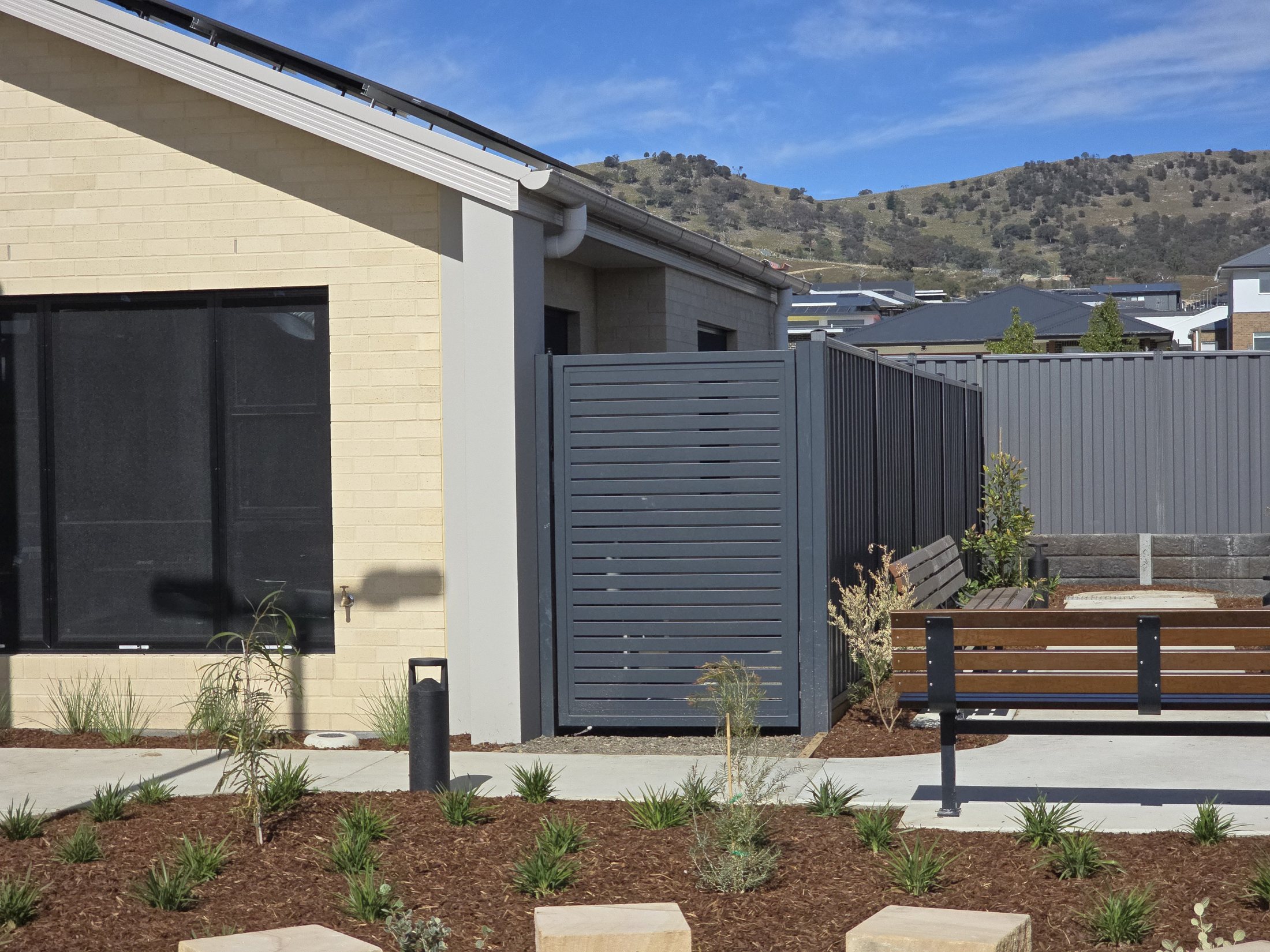 Core Cluster builder fencing and access gate project near Canberra