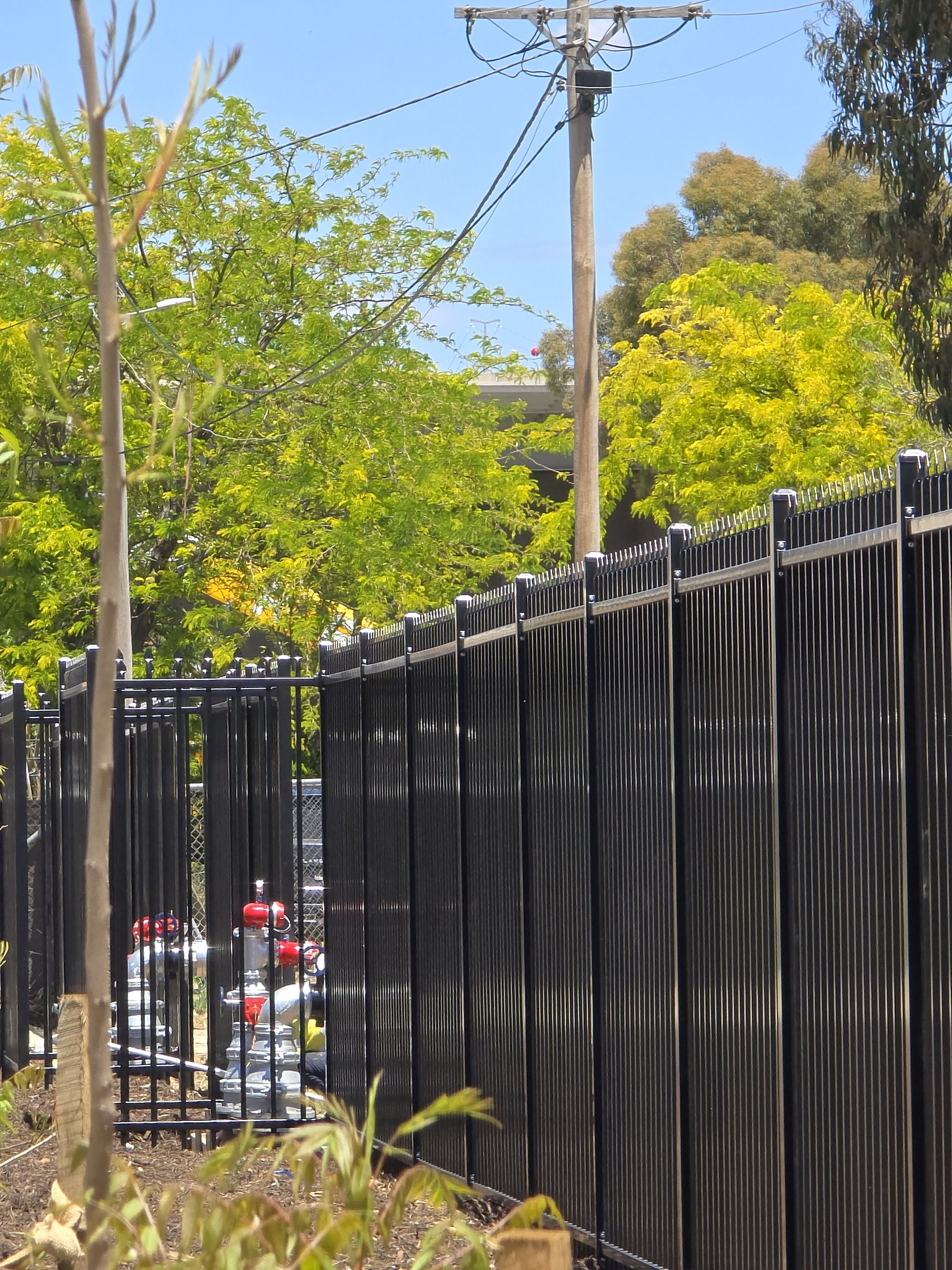 CSR Warehouse security fencing and gate project in Queanbeyan