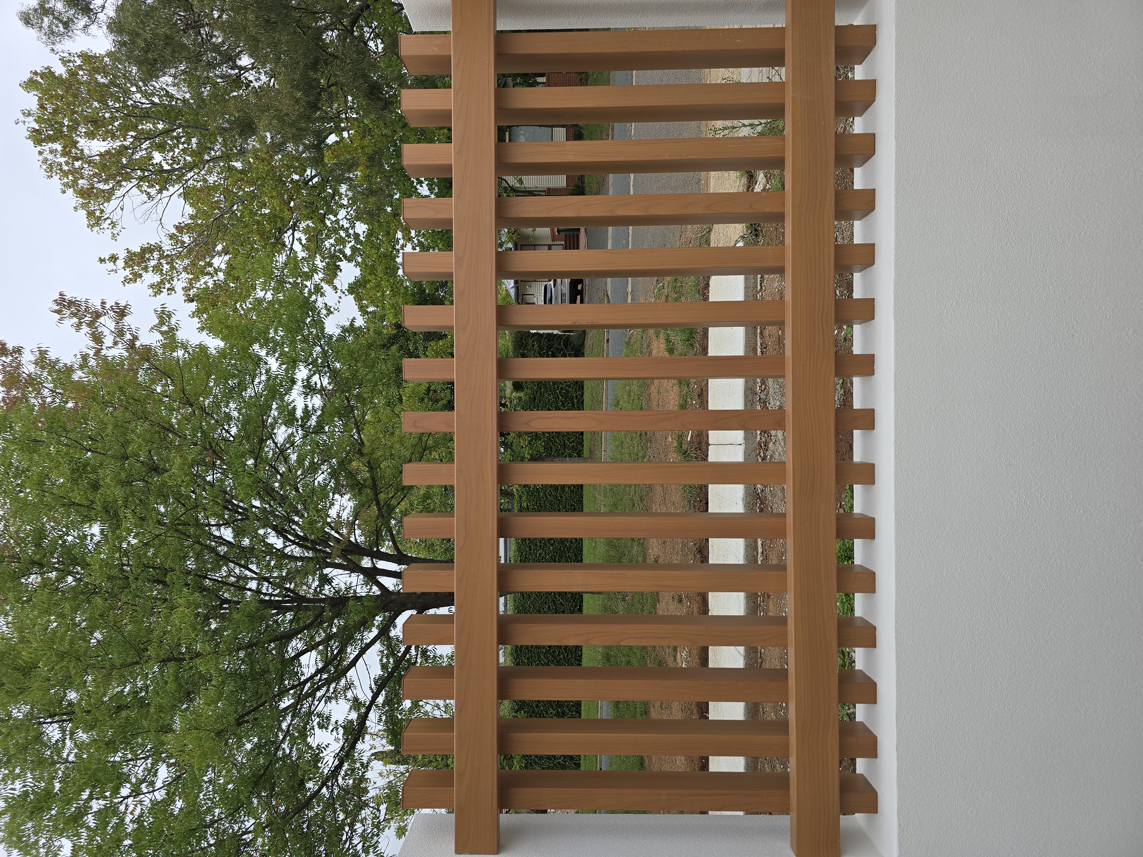 Residential Batten Screen Canberra project record in Griffith ACT