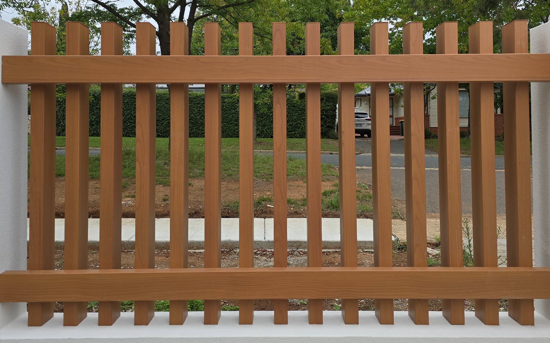 Residential Batten Screen Canberra project record in Griffith ACT
