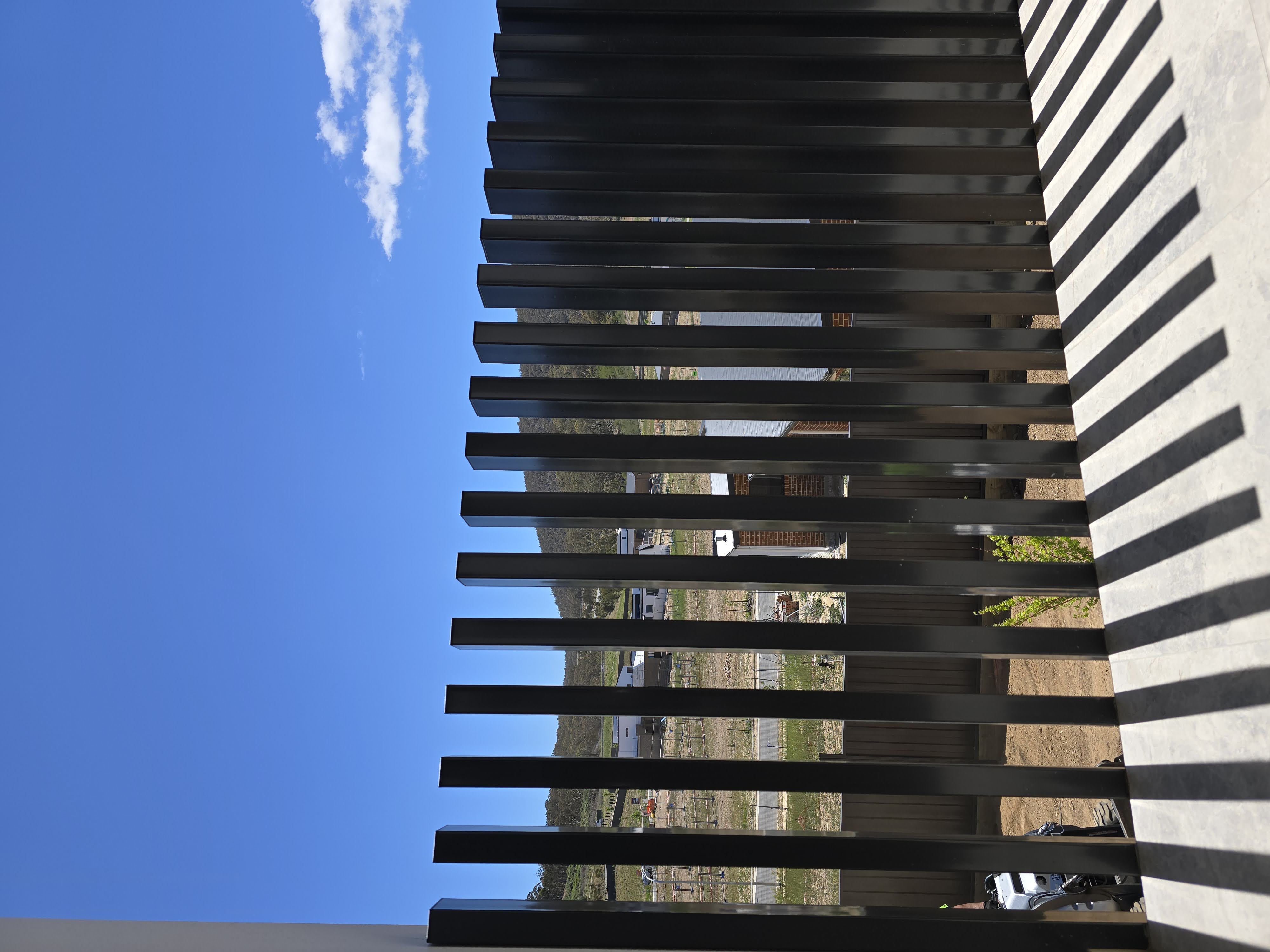Residential Frameless Batten Screen Canberra project record in Greenleigh NSW