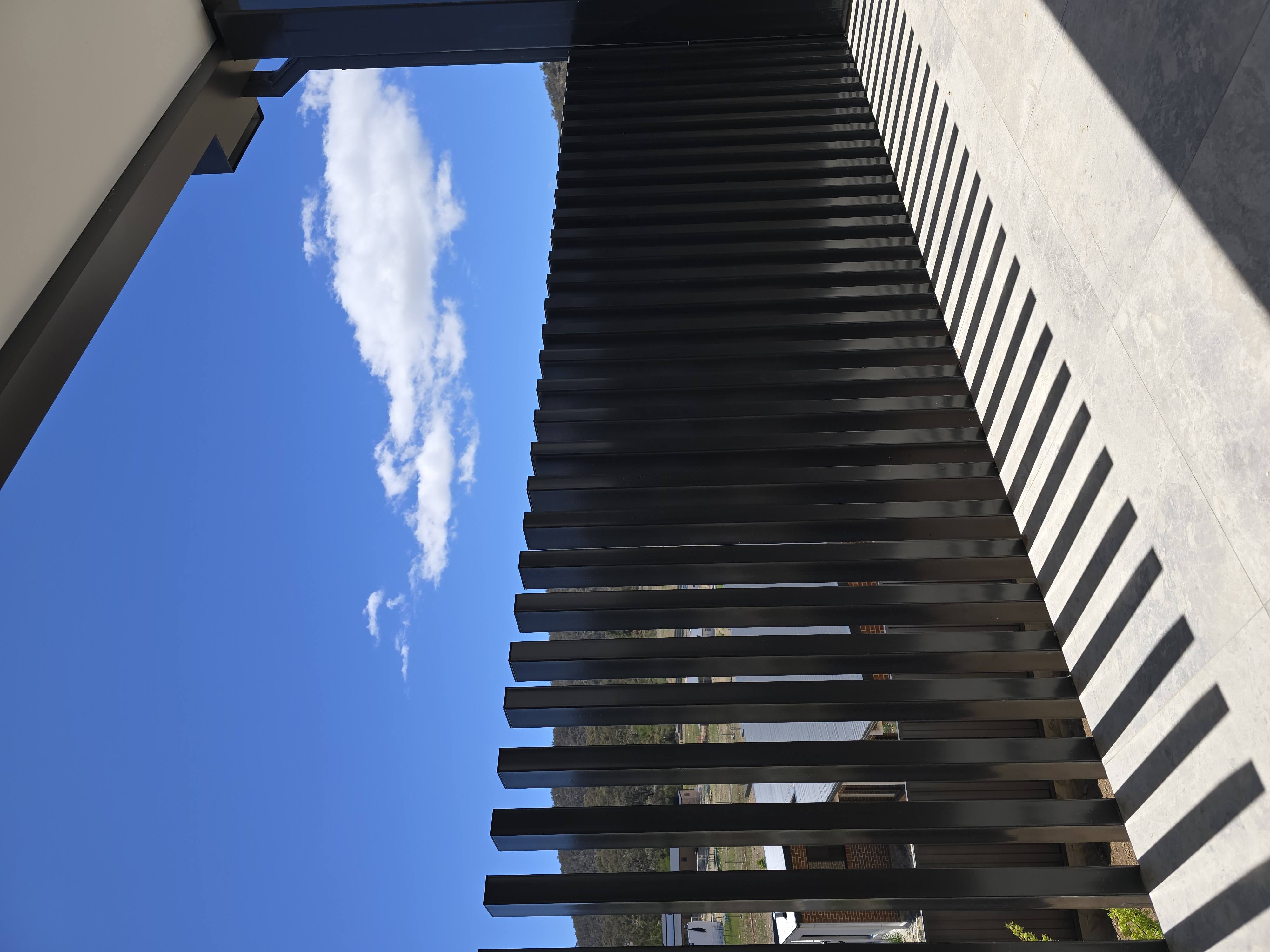 Residential Frameless Batten Screen Canberra project record in Greenleigh NSW