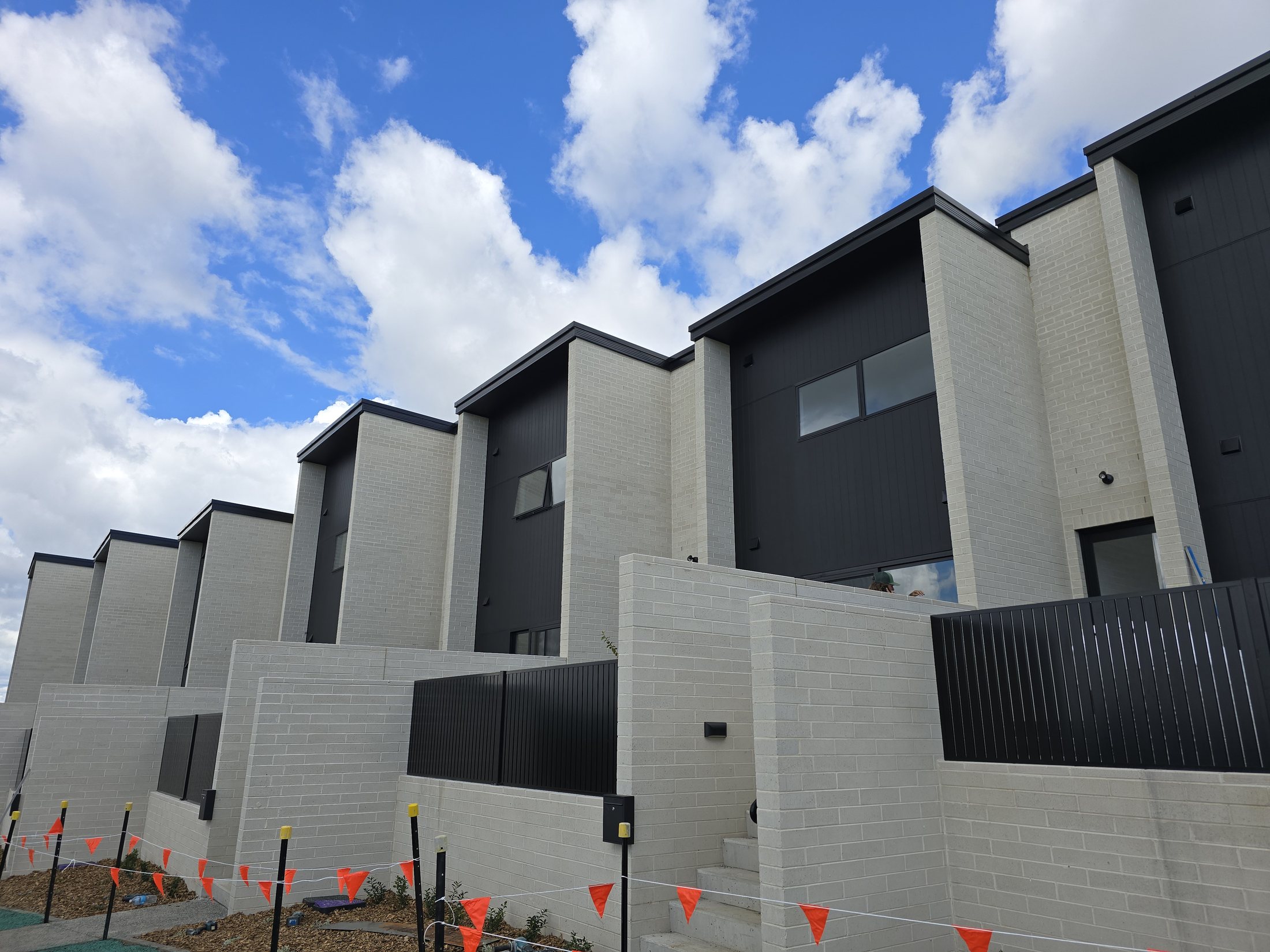 Winona residential fencing and gate project in the Canberra region