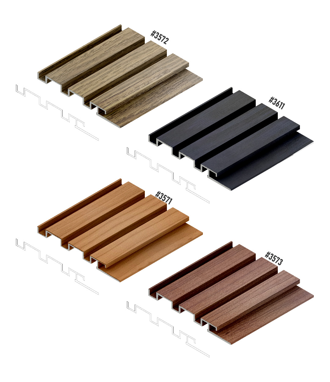 Heriton castellated aluminium cladding colour sheet
